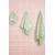 Maison Deux majhna brisača bombažna Solid Color 50 x 100 cm