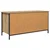 TV ormar Umjetnički hrast 100 x 40 x 50 cm Konstruirano drvo