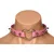 XR Brands - Spiked Heart Choker - Pink