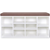 vidaXL 242554 Shoe Storage Bench 10 Compartments White
