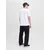 JACK & JONES Majica JJESOHO črna/bela