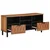 TV ormar Finš acacije smeđa 100 x 33 x 46 cm Čvrsto drvo manga