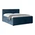 Livetastic BOXSPRING POSTELJA 180 cm  x 200 cm , les, kovina, umetna masa, tekstil modra