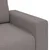 Vidaxl Dvosed kavč taupe 180x77x82 cm blago