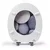WC deska Schütte GREY STONES MDF, Soft Close