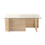 Hanah Home Klub sto New Escape, 105x40x65 cm, Bež