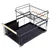 Vilde 229094 - Metalni ocedjivac za sudove na 2 sprata 48 x 29 x 28,5 cm