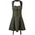 Ženska obleka KILLSTAR - Psy-Ops - KHAKI - KSRA002422
