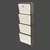 Hanah Home Cipelarnik Garda 4, 50x137x15 cm, Braon