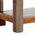 Konzolni stol s 3 ladice 120x30x75 cm od masivnog drva akacije