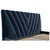 Boxxx OBLAZINJENA POSTELJA 180 cm x 200 cm , tekstil modra