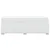 Vidaxl Box spring postelja z vzmetnico bela 80x200 cm umetno usnje