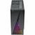 PC Ohišje Aerocool DELTABKV1 ATX s RGB, stranskim oknom, 12cm ventilatorjem, črno