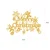 WALLXPERT XMASGOLD 023 Zidna dekoracija