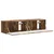 TV zidni ormar Zidne 2 pcs Dimljeni hrast 60 x 31 x 29,5 cm