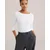 WE Fashion Majica bela