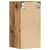 Vidaxl vidaXL Stenska omarica, starinski les, 30x29,5x60 cm