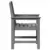 Vrtna stolica 6 pcs Svijetlo siva 65.5 x 59 x 88 cm Polietilen