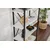 Hanah Home Polica za knjige Elysian, 90x180x33.5 cm, Bela