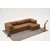 Atelier del Sofa Ugaona garnitura Comfort, 290 cm, Braon