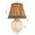 Opviq Stona lampa YL653, 25x20x38 cm, IP20, Krem-bela