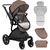 Kolica Lumina 3u1 set Beige