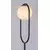 RABALUX Podna lampa Ghita crna