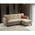 Atelier del Sofa Ugaona garnitura Zaden 218x86x130cm Bež