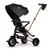 QPLAY Tricikl Nova zlatni ram S700-13, Crni