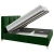 Carryhome OBLAZINJENA POSTELJA 140 cm x 200 cm , tekstil temno zelena