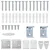 Venecijanska roleta Bijeli 213 x 150 cm 25 mm PVC