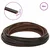 Vidaxl Usnjeni trak Temno rjava 1000 x 0,4 cm Usnje