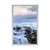 Plakat slapovi na Islandiji - 40x60 silver