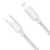 BASEUS Simple Wisdom Kabel USB-C na Lightning, PD, 20W, 1,5 m (bela) 2 kosa