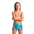Arena boys swim short placement black/multi 152cm