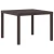 vidaXL vidaXL 5-delni vrtni jedilni set z blazinami Rjava Poly Rattan, (22089827)