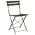 Sklopiva stolica za vrt 2 pcs Zelena 42 x 46 x 82cm Metal