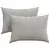Jastučići za sofu 2 pcs Svijetlo siva 70 x 50 cm tkanina