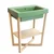 Lavabo sa postoljem COLAVENE ALAQUA verde bamboo mat 70x50