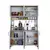 Hanah Home Komoda JE176 3398, 120x184.2x40 cm, Bela