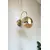 Opviq Zidna lampa E27 Max 40W, Zlatno-Smeđa