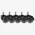 Mark Adler Wheels 3.0 Black silikonski točkići za kancelarijsku stolicu (set 5 kom) ( 30036 )