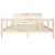 Vidaxl Posteljni okvir 180x200 cm trden les