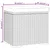 Otoman s jastukom crni 40 x 30 x 40 cm od poliratana