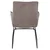 STOLICA braon metal, tekstil