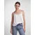 PIECES Bluza TIFFANY, bela