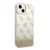 Maska Guess PC/ TPU Peony Glitter Script Logo za iPhone 14 Plus, Zlatna