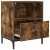 Noćni ormar s ladicama 2 pcs Dimljeni hrast 49 x 36 x 61 cm