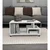Hanah Home klub sto Sultan, 86,5 cm, beli