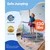 VEVOR Otroški trampolin 955x750 mm modre barve